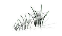 Klatrenett - Grass art 1