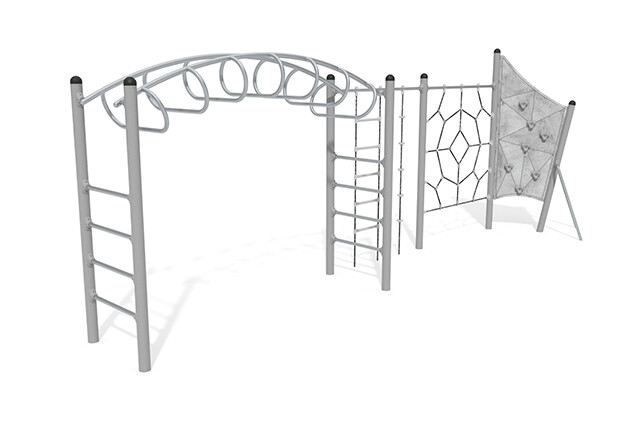 3D rendering af Klatreanlegg - Active klatrebane
