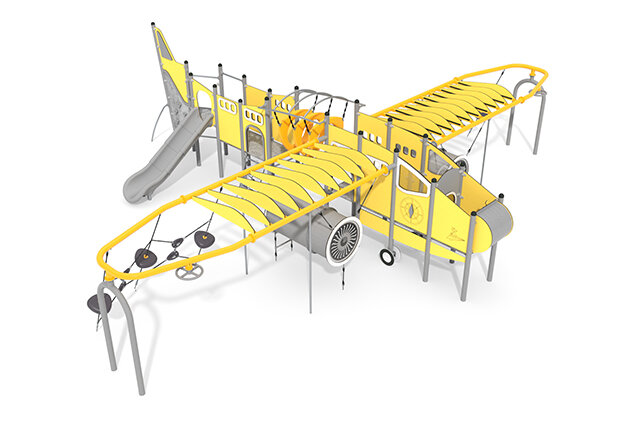 3D rendering af Active fly med sklie