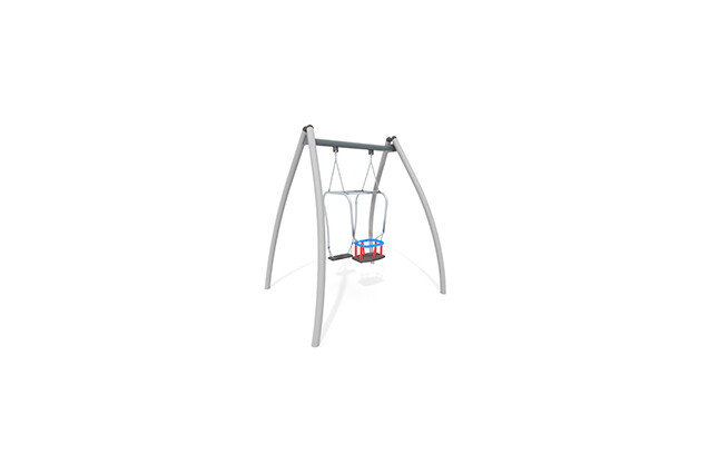 3D rendering af Huske - Active forelder/barn huske