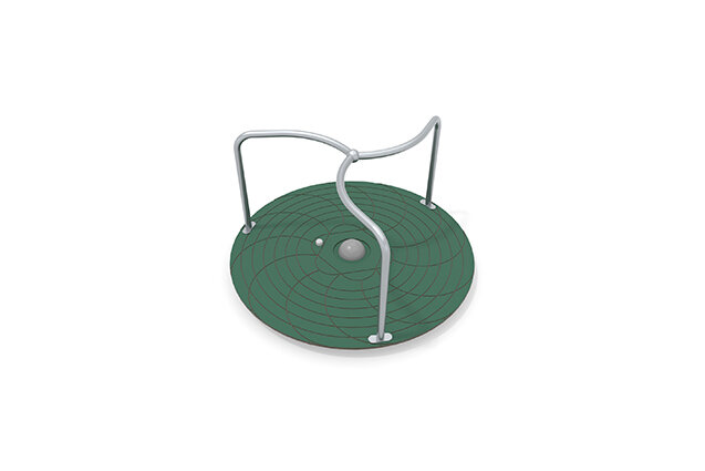 3D rendering af Karusell - stativ grønn Ø122