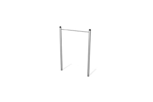 3D rendering af Fitness - Street Workout Inox pull-up-stang