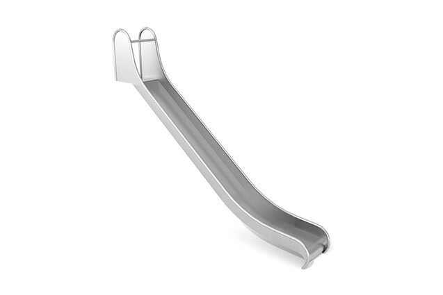 3D rendering af Sklie - bakke h 1,8 m og b 0,50 m