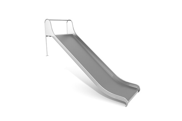 3D rendering af Sklie - bakke h 2,4 m og b 1,5 m