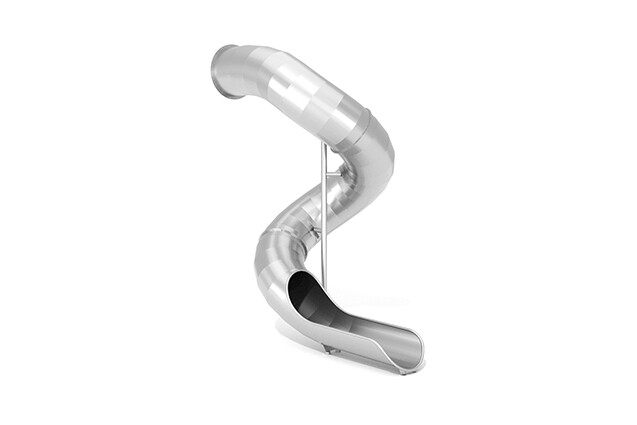 3D rendering af Sklie - spiral h 3,7 m