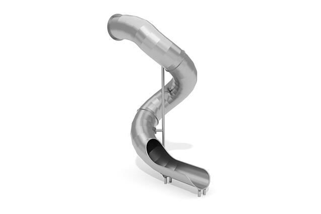 3D rendering af Sklie - spiral h 4,2 m