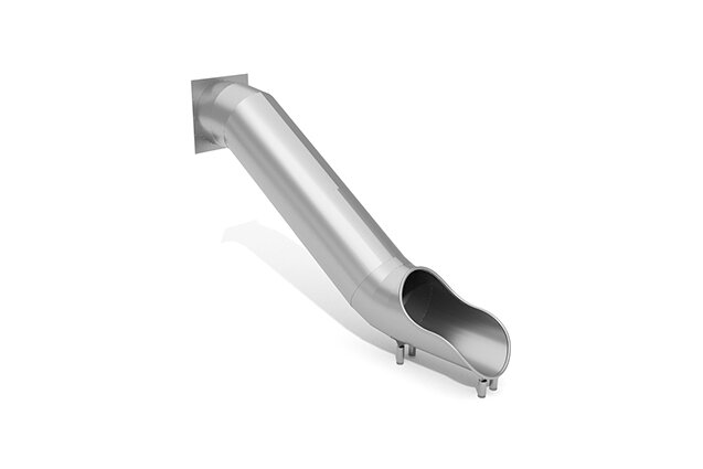 3D rendering af Sklie - rør h 1,8 m