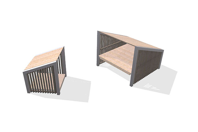 3D rendering af Lekehus - Arthur pakke 2