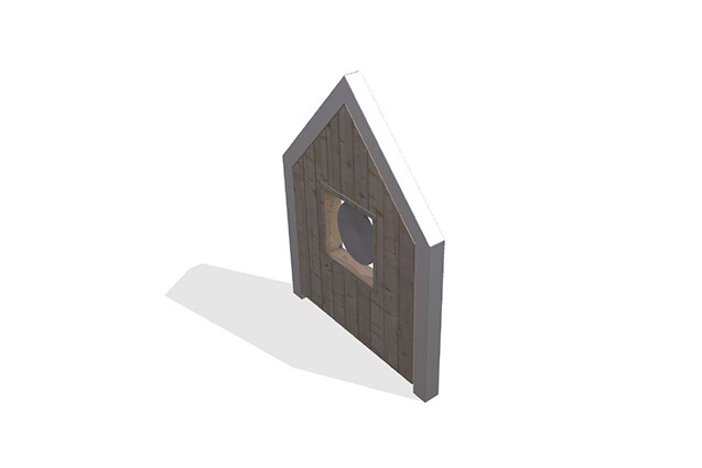 3D rendering af Lekehus - Arthur pakke 18