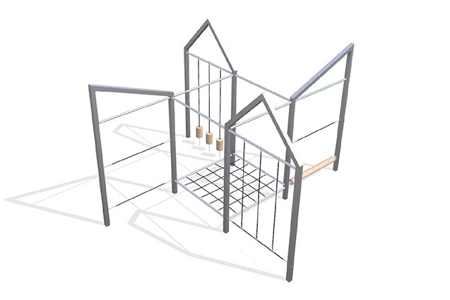 3D rendering af Hinderløype - Arthur pakke 21