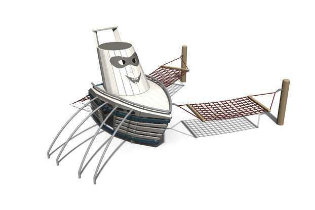 3D rendering af Spesialdesign - Kruse båt