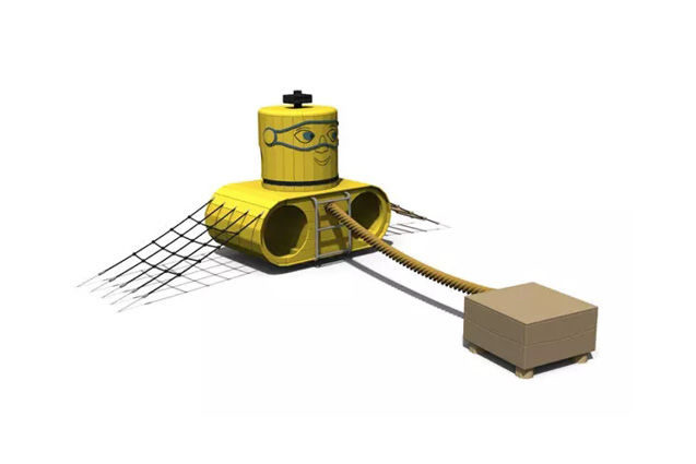 3D rendering af Spesialdesign  - Duppe ubåd