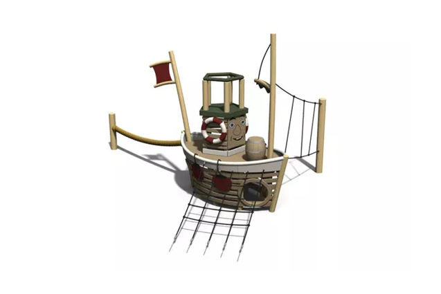 3D rendering af Spesialdesign - Sjarke båt