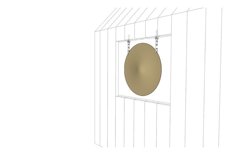 3D rendering af Lekehus - gongong Olivia