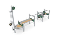 Sandkasse - Mini sandlekeanlegg med sandheis
