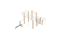 Fitness - robinie street workout multiredskap 5