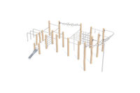 Fitness - Robinie Street Workout multiredskap XL