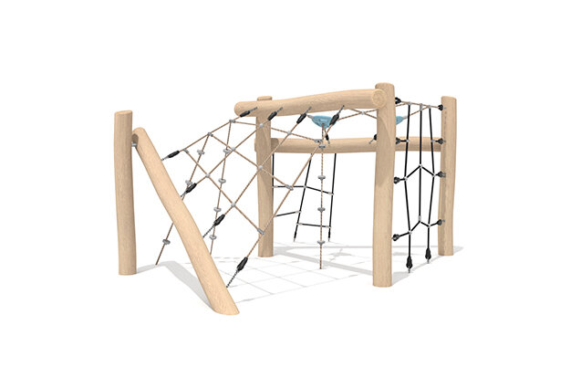 Klatreanlegg - Robinia Scandic fem klatreruter for aktiv lek
