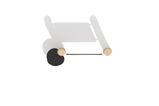 Robinia Scandic tavle med sidebord