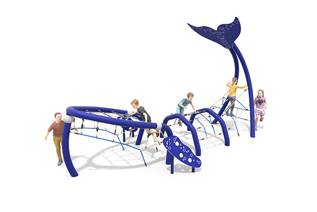 Klatreanlegg - Organiq hval