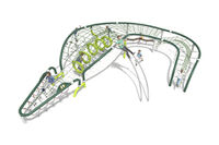 Klatreanlegg - Organiq krokodille