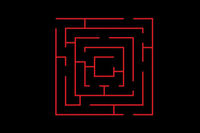 Termoplast - Labyrint firkantet